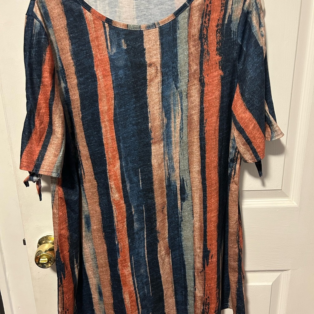 Striped Multicolor Women's Top